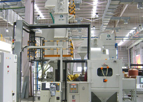 Blast-Room-System-for-Transformer-Cleaning