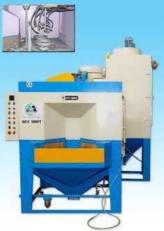 COOKWARE CLEANING AIR OPERATED ABRASIVE BLAST CLEANING MACHINE 1